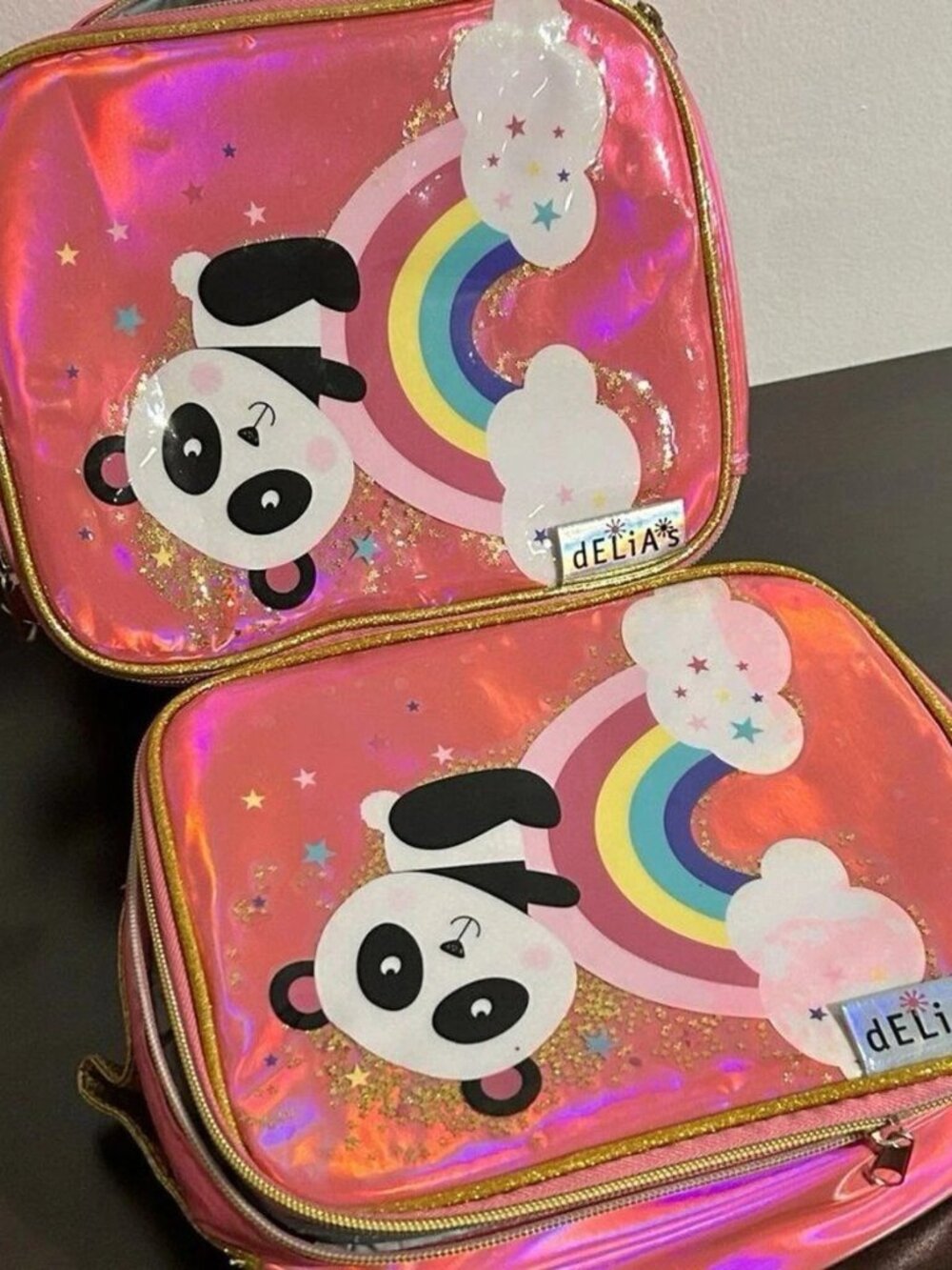 Set of 2 Delia Lunch Bags for Girls – Cute & Durable